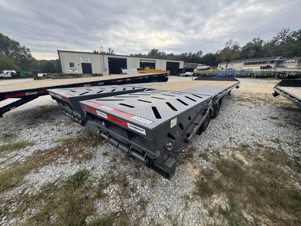 Horizon FHZSS 24' Deckover Equipment Trailer 10K (19'+5') 13088