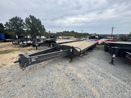 Horizon FHZSS 24' Deckover Equipment Trailer 10K (19'+5') 13088