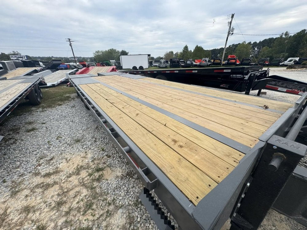 Horizon FHZSS 24' Deckover Equipment Trailer 10K (19'+5') 13088