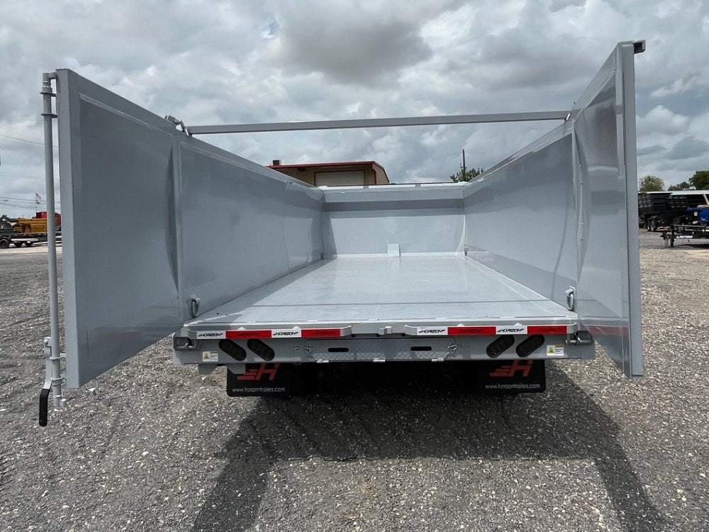 20' Horizon HZH Gooseneck Dump Trailer 36" Side Walls - (2) 12K Axles 10308