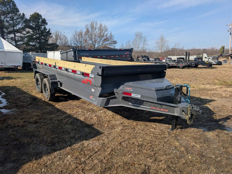 2026 Horizon HZ7 16' Bumper Pull Dump Trailer 14815