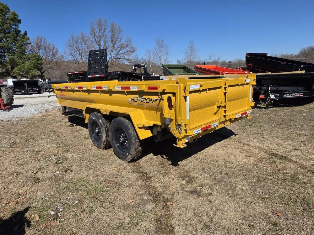 2025 Horizon HZ7 16' Bumper Pull Dump Trailer 7613