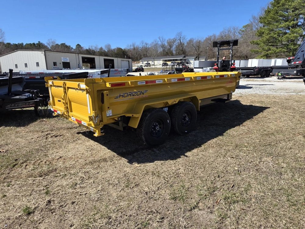2025 Horizon HZ7 16' Bumper Pull Dump Trailer 7613