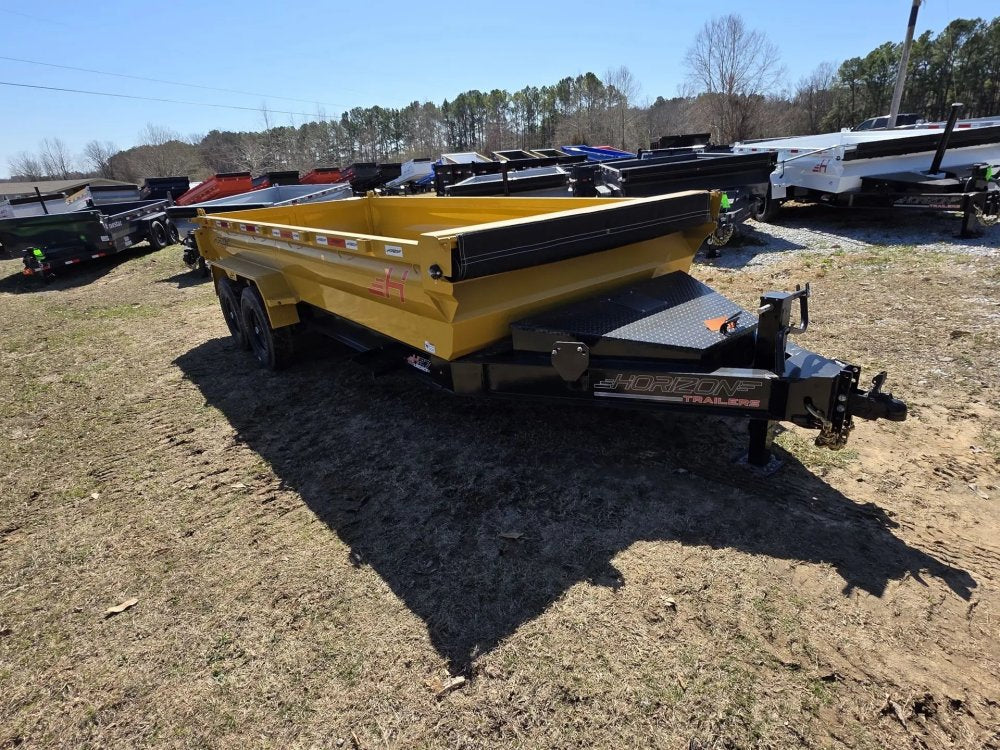 2025 Horizon HZ7 16' Bumper Pull Dump Trailer 7613