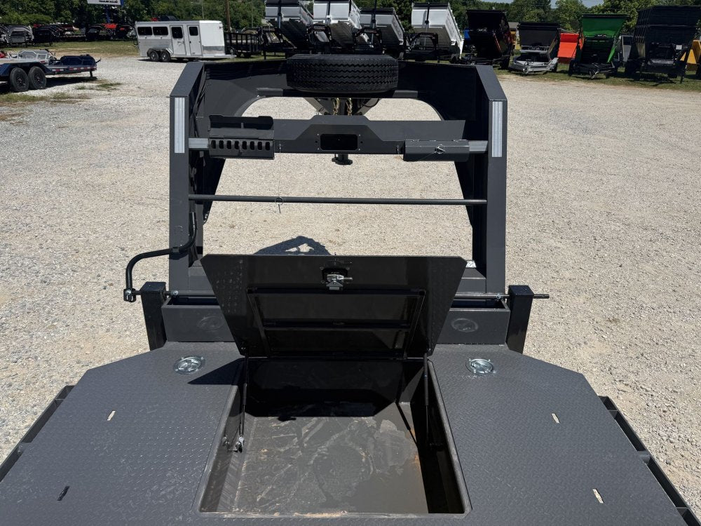 Horizon HEH 26' Drive Over Fender Gooseneck Equipment Trailer (23'+3') - (2) 10K Axles 17669