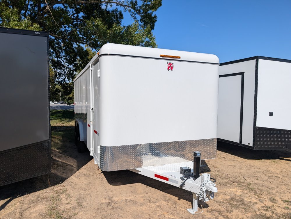 W-W Trailer Manufactuerer 20x8 Enclosed Trailer - (2) 7000 lbs Axles 328814