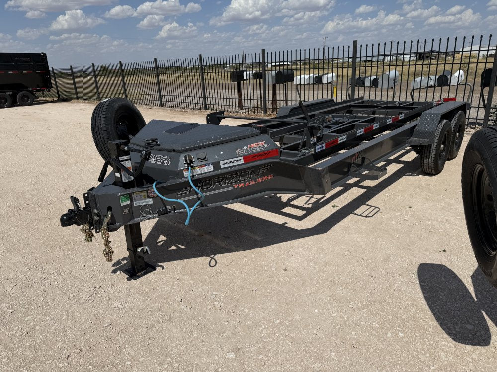 16' Horizon RDZ Bumper Pull Roll Off Base Trailer - (2) 7K Axles 017919