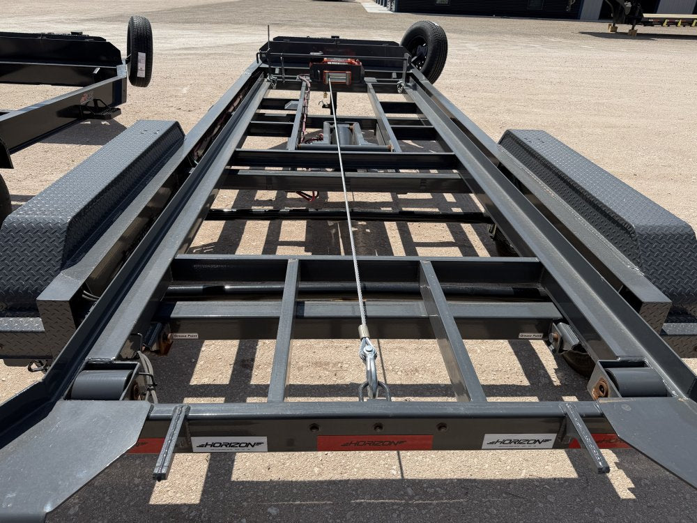 16' Horizon RDZ Bumper Pull Roll Off Base Trailer - (2) 7K Axles 017919