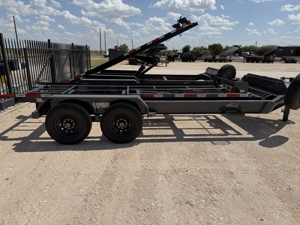 16' Horizon RDZ Bumper Pull Roll Off Base Trailer - (2) 7K Axles 017919