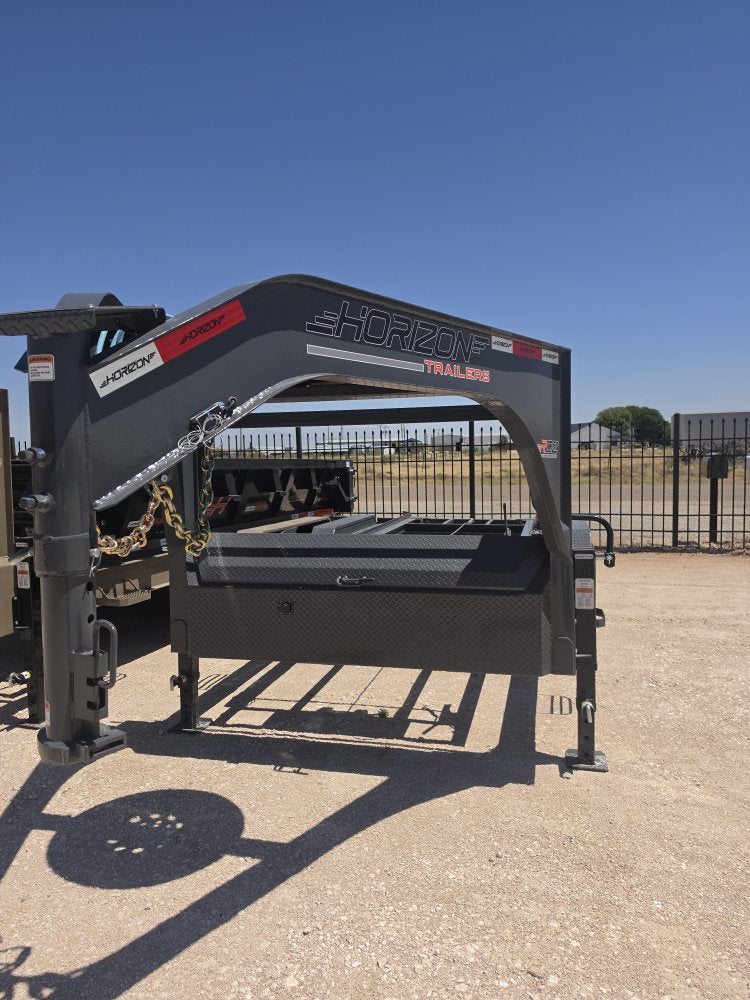 16' Horizon RDZ Gooseneck Roll Off Base Trailer - (2) 7K Axles 018879
