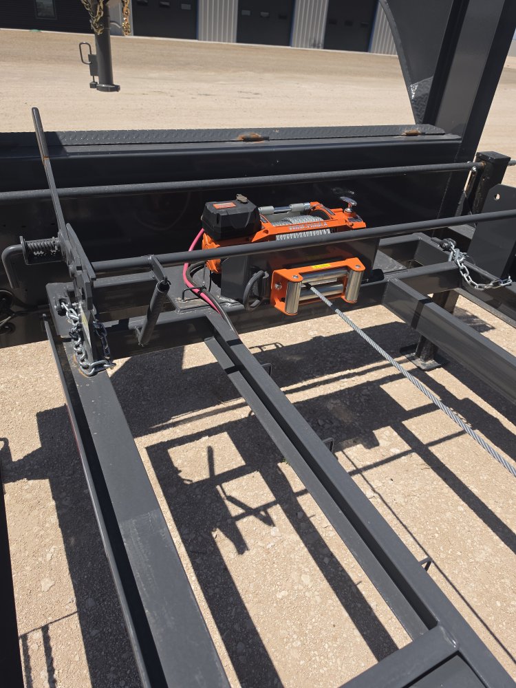 16' Horizon RDZ Gooseneck Roll Off Base Trailer - (2) 7K Axles 018879