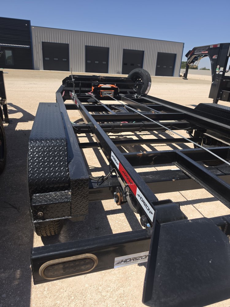 14' Horizon RDZ Bumper Pull Roll Off Base Trailer - (2) 7K Axles 017923