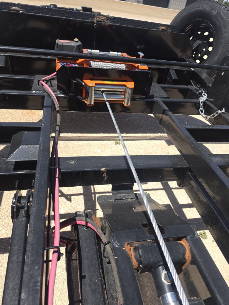 14' Horizon RDZ Bumper Pull Roll Off Base Trailer - (2) 7K Axles 017923