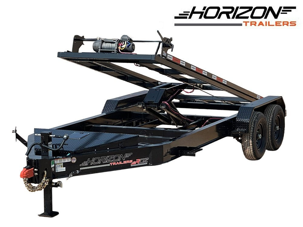 16' Horizon RDZ Bumper Pull Roll Off Base Trailer - (2) 7K Axles 017915