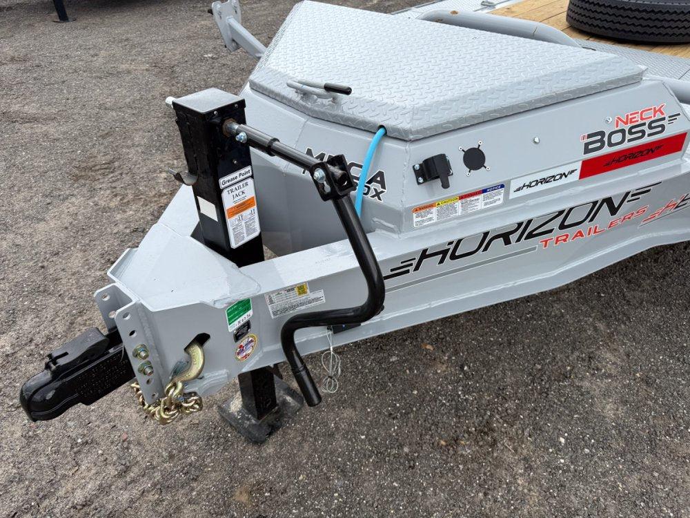 24' Horizon HET Bumper Pull Equipment Tilt Trailer Drive Over Fenders - (2) 10K Axles 99-45c