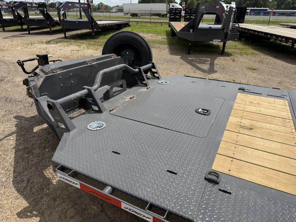 22' Horizon HET Bumper Pull Equipment Tilt Trailer Drive Over Fenders - (2) 10K Axles 0f-456