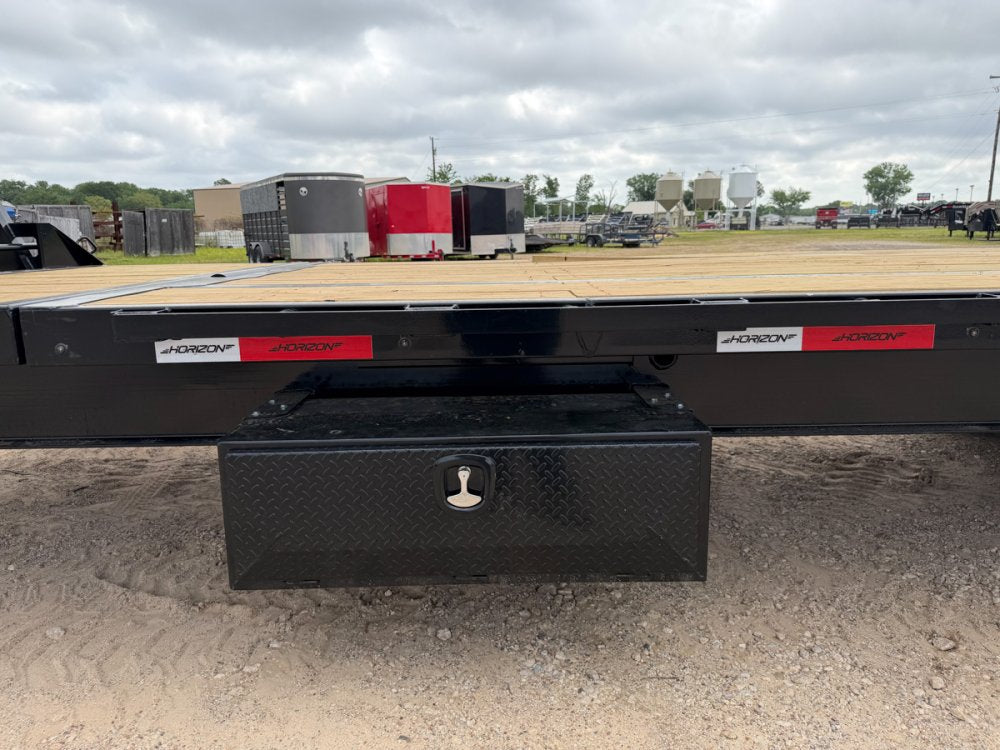 28' Horizon FTS Gooseneck Hydraulic Deckover Tilt Trailer - (2) 10K Axles c5-410