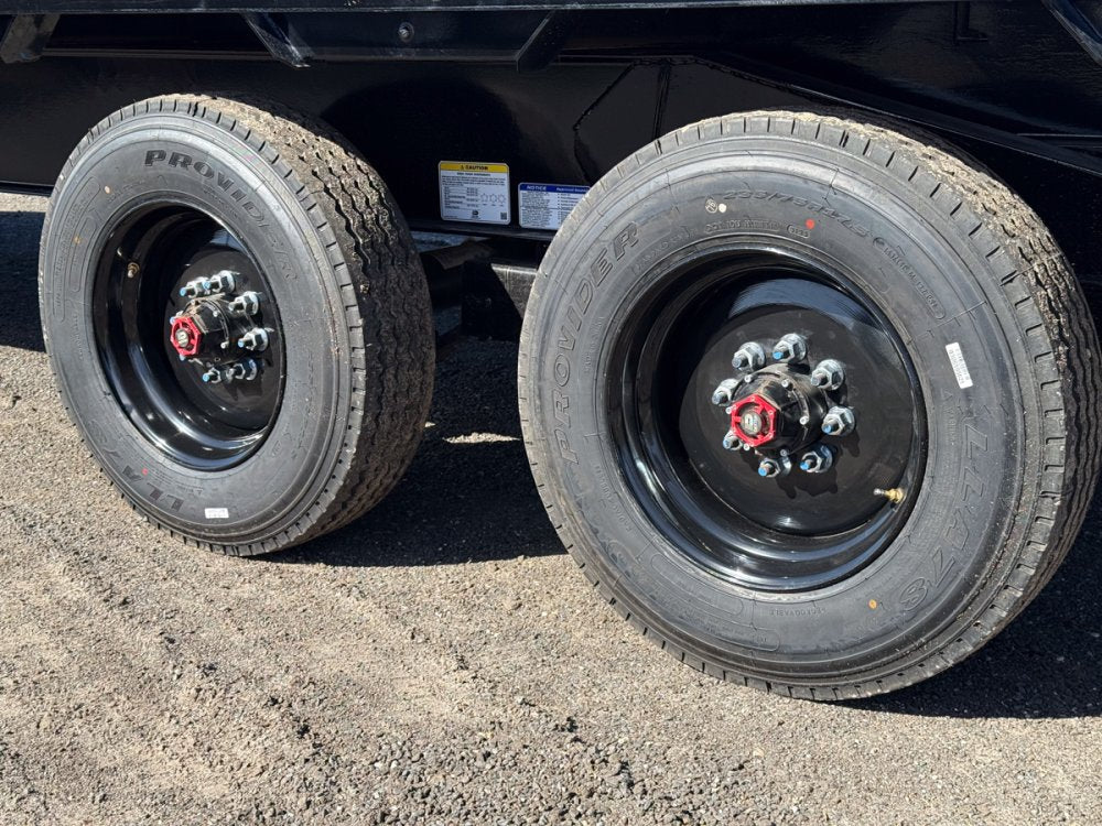 26' Horizon FFT Bumper Pull Full Deckover Tilt Trailer - (2) 10K Axles 6d-4d9