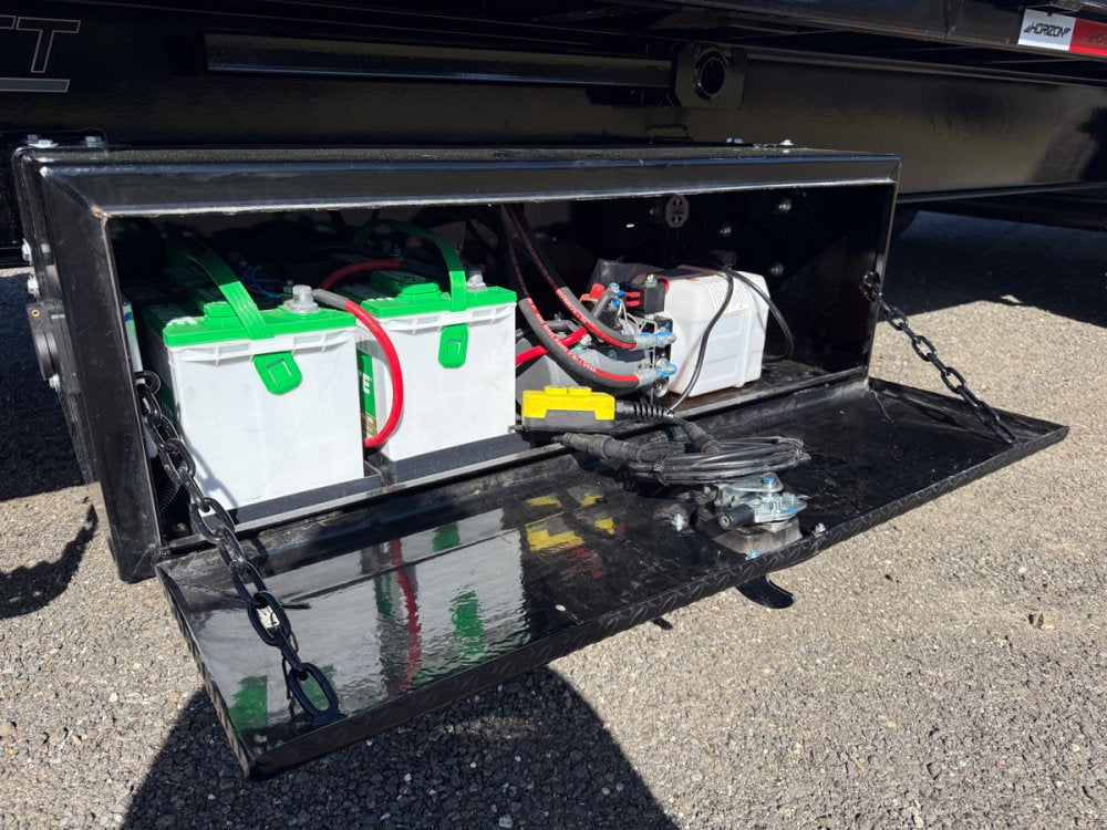 26' Horizon FFT Bumper Pull Full Deckover Tilt Trailer - (2) 10K Axles 6d-4d9