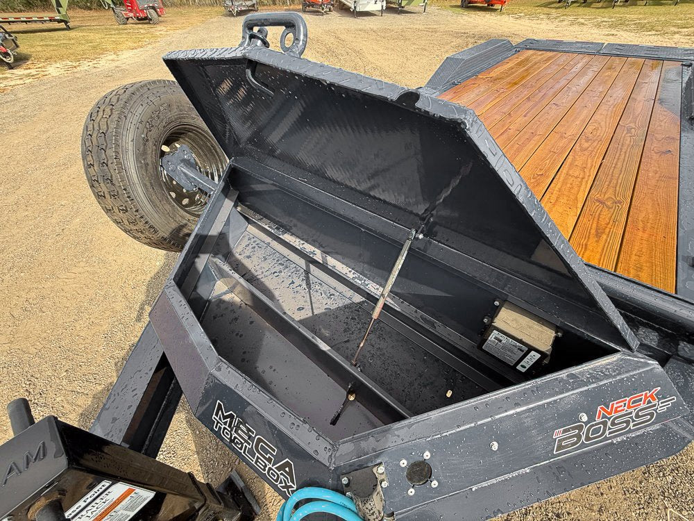 22' Horizon EHZ Bumper Pull Equipment Trailer Drive Over Fenders Mega Ramps - (2) 8K Axles 01-4f8
