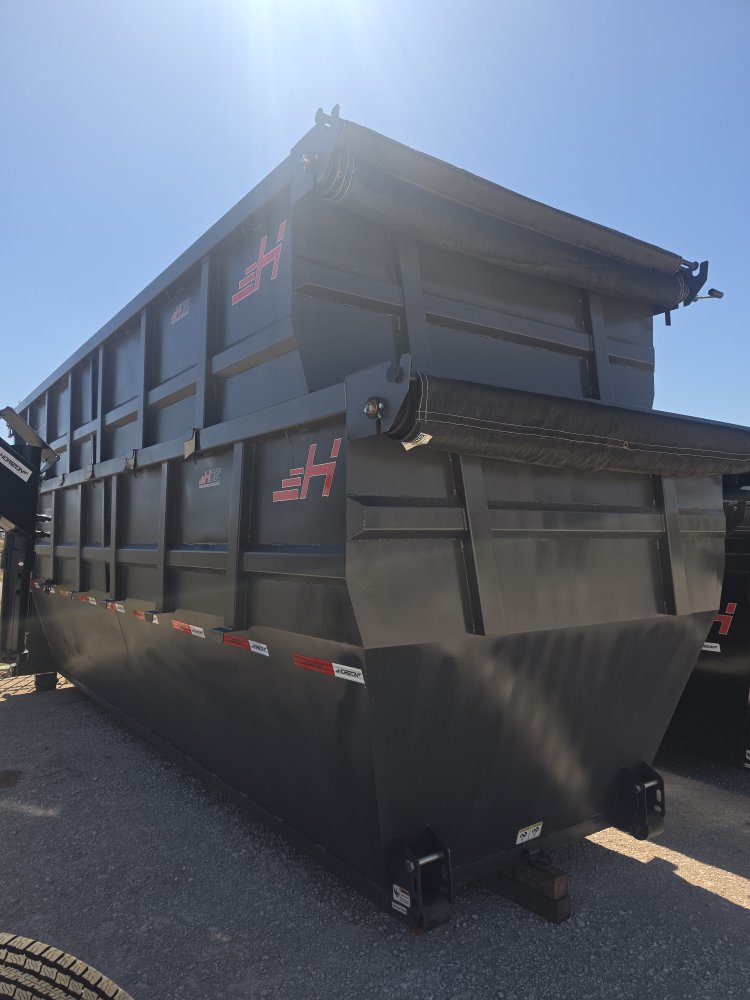 20' Horizon HDZ Roll Off Bin 6' Wall + Tarp 010113