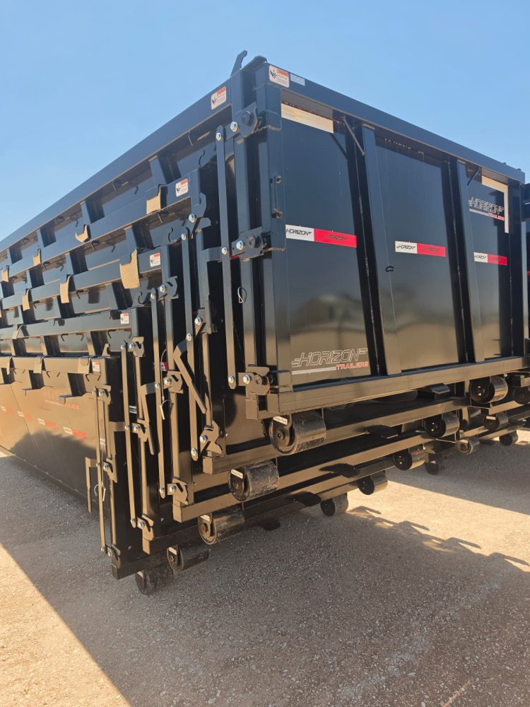 16' Horizon HDZ Roll Off Bin 6' Wall + Tarp 010152