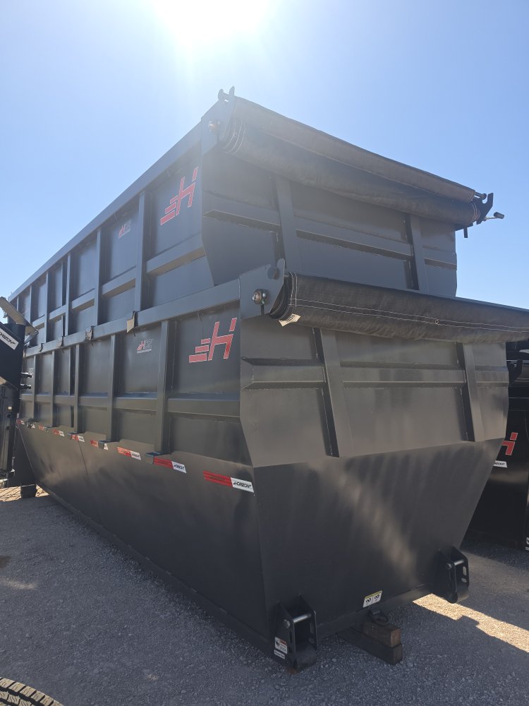 20' Horizon HDZ Roll Off Bin 6' Wall + Tarp 010114