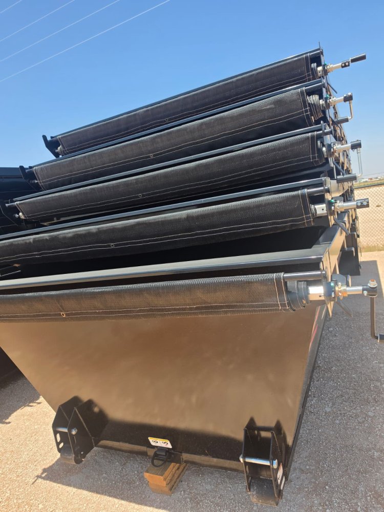 14' Horizon EDZ Roll Off Bin 4' Wall + Tarp 010467