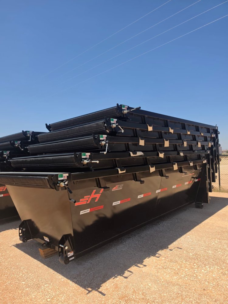 16' Horizon EDZ Roll Off Bin 4' Wall + Tarp 010529