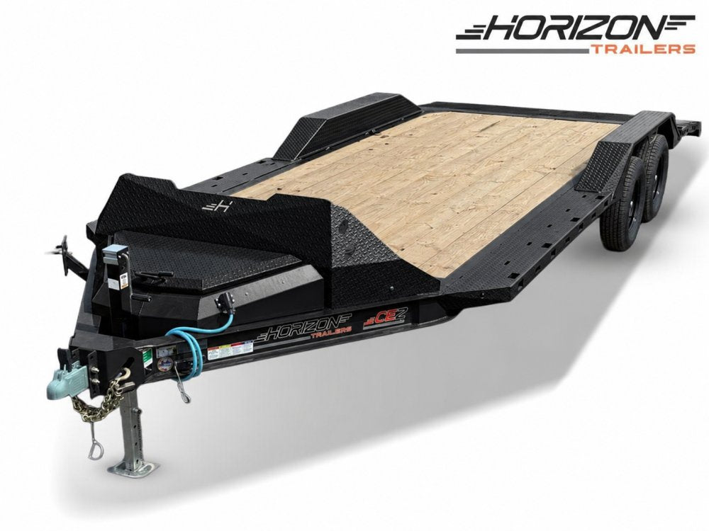 20' Horizon CEZ Bumper Pull Single Car Trailer - (2) 5.2K Axles 60-465