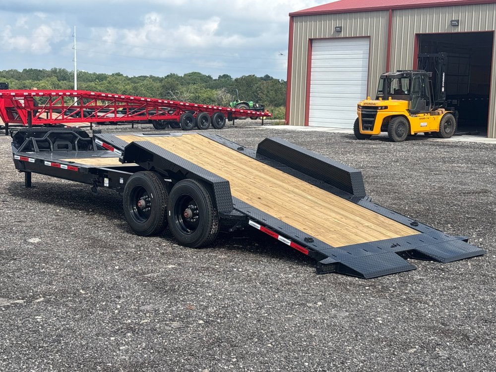 24' Horizon HET Bumper Pull Equipment Tilt Trailer - (2) 10K Axles 69-4af