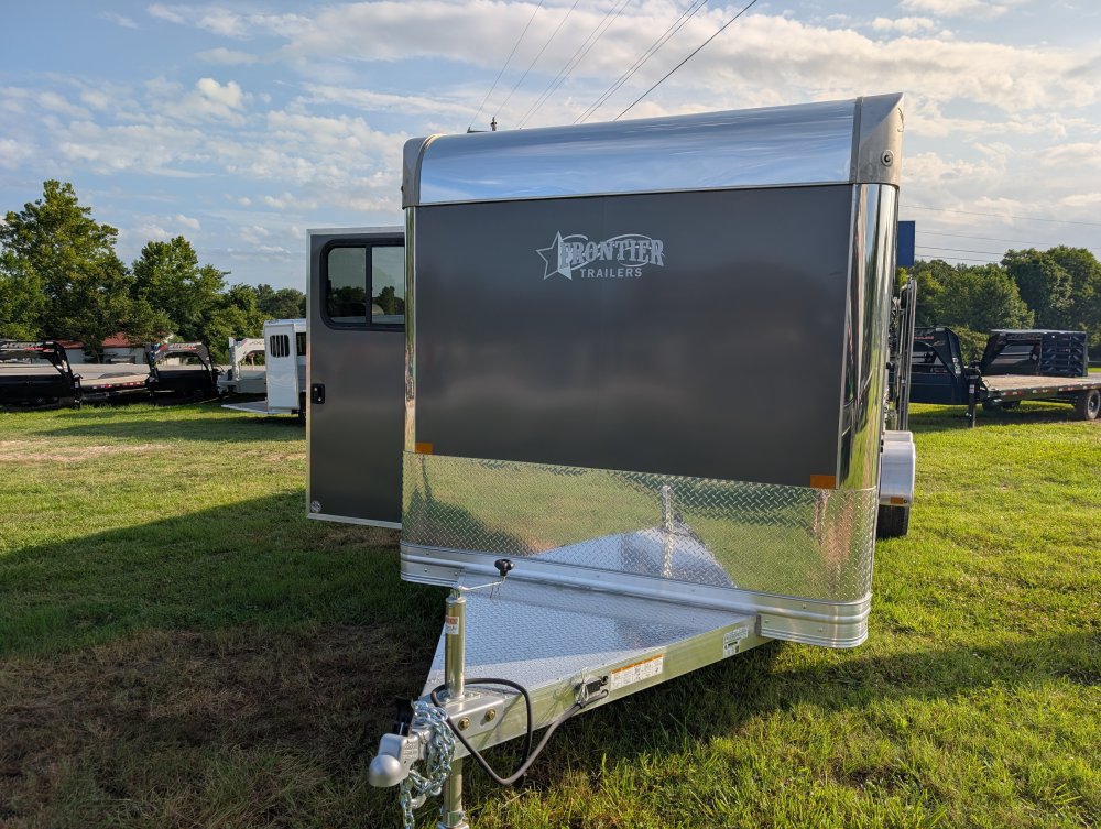 7' x 20' Stock Low Pro DDFW Bumper Pull Livestock Trailer - (2) 3.5k Axles 40353