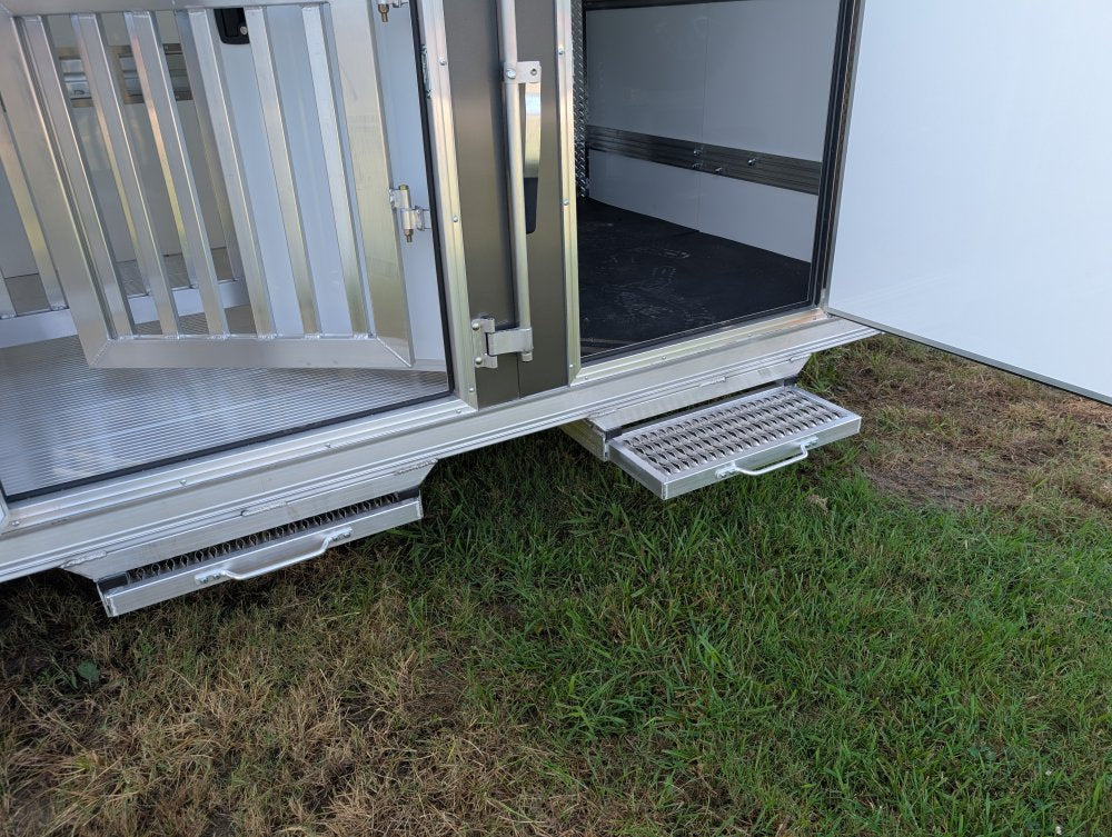 7' x 20' Stock Low Pro DDFW Bumper Pull Livestock Trailer - (2) 3.5k Axles 40353