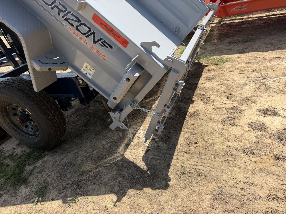 14' Horizon HZ7 Bumper Pull Dump Trailer 24" Side Walls - (2) 8K Axles 018669