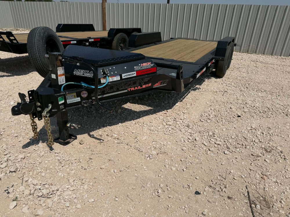 20' Horizon ETZ Bumper Pull Equipment Tilt Trailer - (2) 7K Axles 016417