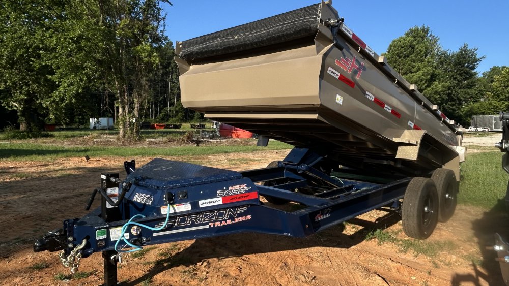 14' Horizon RDZ Bumper Pull Roll Off Base Trailer - (2) 7K Axles 11484