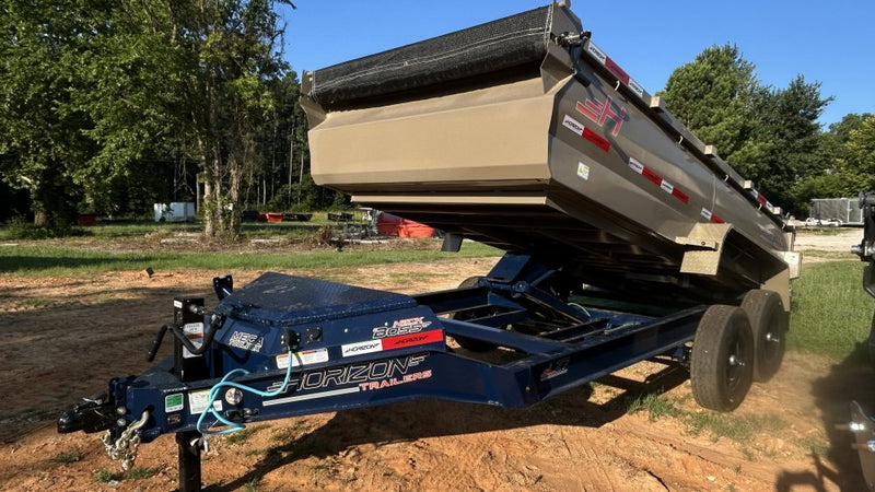 14' Horizon RDZ Bumper Pull Roll Off Base Trailer - (2) 7K Axles 11484