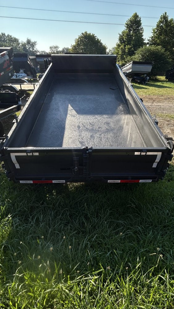 16' Horizon EZ7 Bumper Pull Dump Trailer 19" Sides - (2) 7K Axles 018773