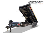 14' Horizon EZ7 Bumper Pull Dump Trailer 19" Sides - (2) 7K Axles 018777