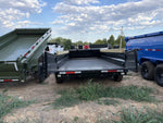 14' Horizon EZ7 Bumper Pull Dump Trailer 19" Sides - (2) 7K Axles 018777