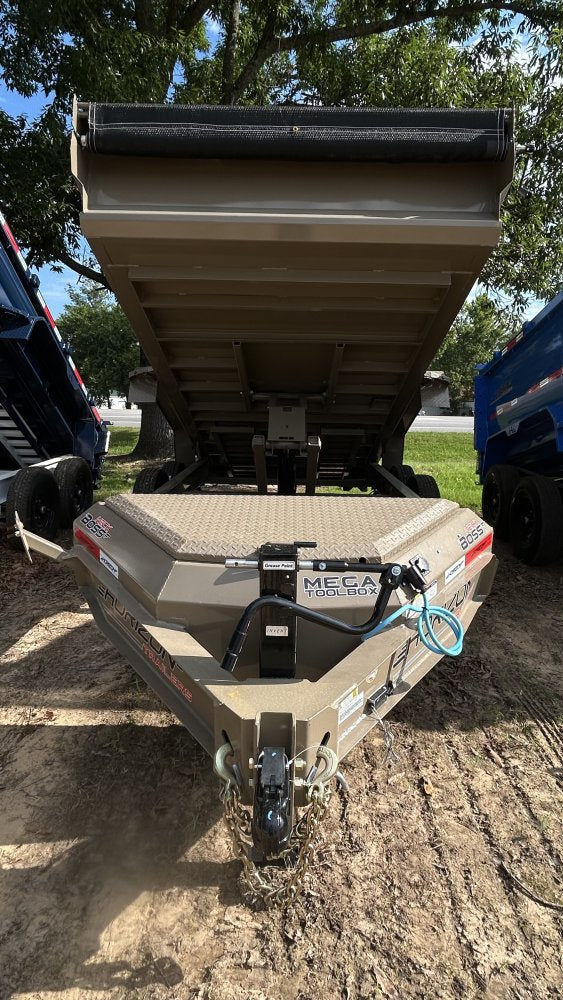 14' Horizon EZ7 Bumper Pull Dump Trailer 19" Sides - (2) 7K Axles 018776