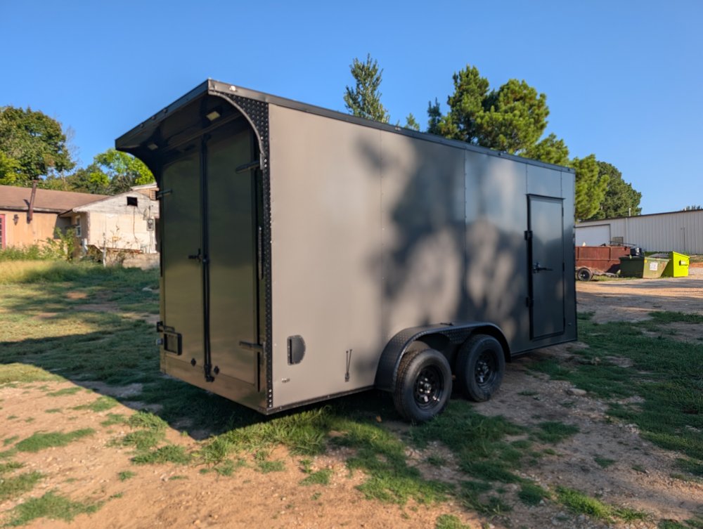 16'x7' Steel Pines Cargo, LLC 7x16TA2 Enclosed 041433