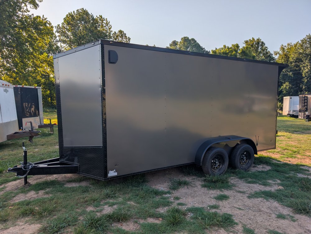 16'x7' Steel Pines Cargo, LLC 7x16TA2 Enclosed 041433