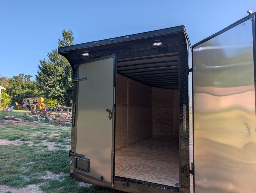 16'x7' Steel Pines Cargo, LLC 7x16TA2 Enclosed 041433