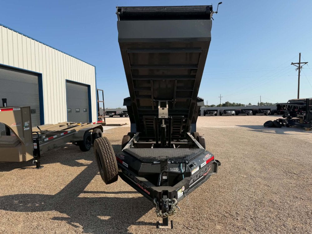 16' Horizon HZ7 Bumper Pull Dump Trailer 36" Side Walls - (2) 8K Axles 018678
