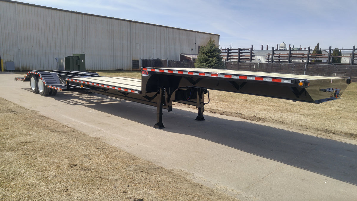 Behnke 60,000 lb. Semi-style Drive-over Sprayer Trailers