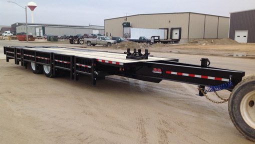 Behnke 40,000-50,000 lb. Pull-type Sprayer Trailers