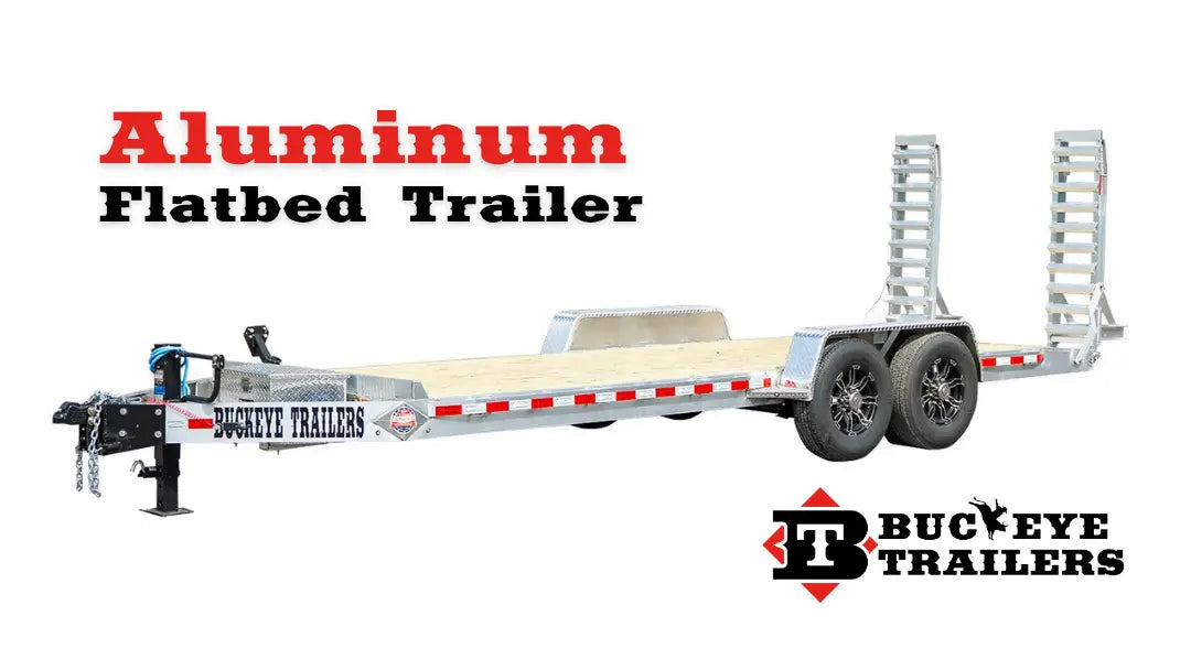Buckeye A FT 14K Aluminum Equipment Trailer
