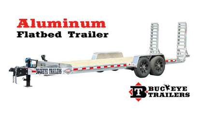 Buckeye A FT 14K Aluminum Equipment Trailer