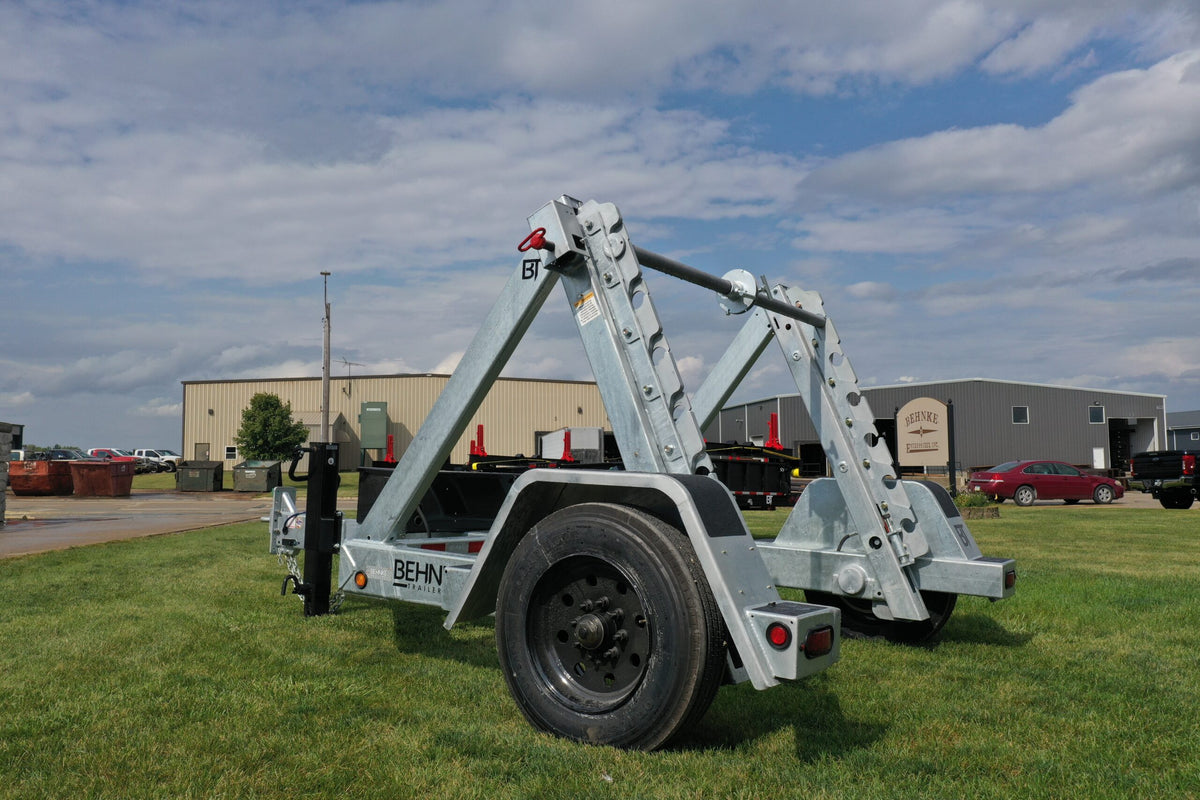 Behnke Single Axle Reel Trailers
